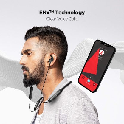 BOAT ROCKERZ 333 PRO WITH 60 HOURS BATTERY BLUETOOTH HEADSET  (ACTIVE BLACK, IN THE EAR)