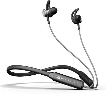 BOULT AUDIO PROBASS EQCHARGE WITH ZEN MODE ENC, 32HRS PLAYTIME, ULTRA-FAST CHARGING BLUETOOTH HEADSET  (BLACK, IN THE EAR) [Like New]