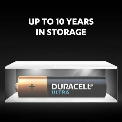 DURACELL ULTRA ALKALINE AAA   BATTERY  (PACK OF 4) [Like New]