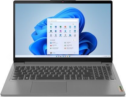 LENOVO IDEAPAD 3 CORE I5 12TH GEN - (16 GB/512 GB SSD/WINDOWS 11 HOME) 15IAU7 THIN AND LIGHT LAPTOP  (15.6 INCH, ARCTIC GREY, 1.63 KG, WITH MS OFFICE)[Like New]