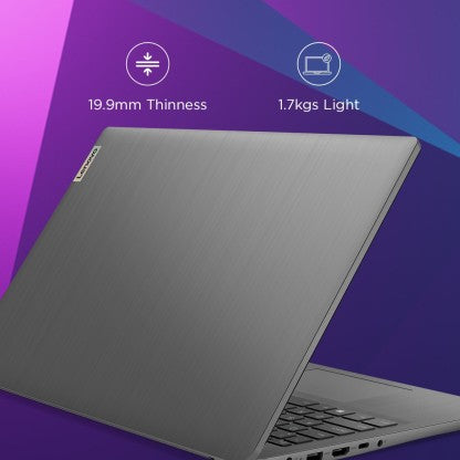 LENOVO IDEAPAD 3 CORE I5 12TH GEN - (16 GB/512 GB SSD/WINDOWS 11 HOME) 15IAU7 THIN AND LIGHT LAPTOP  (15.6 INCH, ARCTIC GREY, 1.63 KG, WITH MS OFFICE)[Like New]