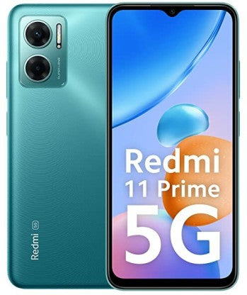 REDMI 11 PRIME 5G (MEADOW GREEN, 128 GB)  (6 GB RAM)
