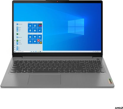LENOVO IDEAPAD 3 RYZEN 5 HEXA CORE 5500U - (8 GB/512 GB SSD/WINDOWS 11 HOME) 15ALC6 THIN AND LIGHT LAPTOP  (15.6 INCH, ARCTIC GREY, 1.65 KG, WITH MS OFFICE)[Like New]