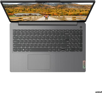 LENOVO IDEAPAD 3 RYZEN 5 HEXA CORE 5500U - (8 GB/512 GB SSD/WINDOWS 11 HOME) 15ALC6 THIN AND LIGHT LAPTOP  (15.6 INCH, ARCTIC GREY, 1.65 KG, WITH MS OFFICE)[Like New]