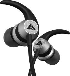 BOULT AUDIO BASSBUDS X1 WIRED HEADSET  (BLACK, IN THE EAR)