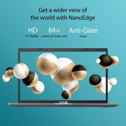 ASUS CORE I3 10TH GEN - (8 GB/1 TB HDD/WINDOWS 11 HOME) X415JA-BV301WS THIN AND LIGHT LAPTOP  (14 INCH, SLATE GREY, 1.60 KG, WITH MS OFFICE)[Like New]