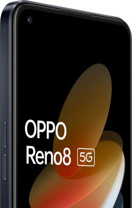 OPPO RENO8 5G (SHIMMER BLACK, 128 GB)  (8 GB RAM) [Like New]
