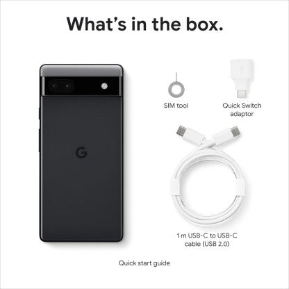 GOOGLE PIXEL 6A (CHARCOAL, 128 GB)  (6 GB RAM)
