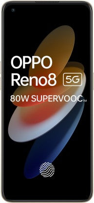 OPPO RENO8 5G (SHIMMER GOLD, 128 GB)  (8 GB RAM)[Like New]