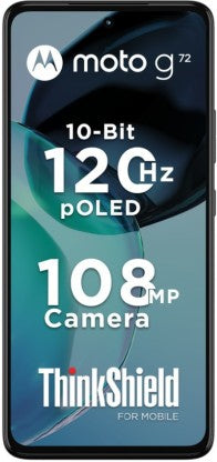 MOTOROLA G72 (METEORITE GREY, 128 GB)  (6 GB RAM)