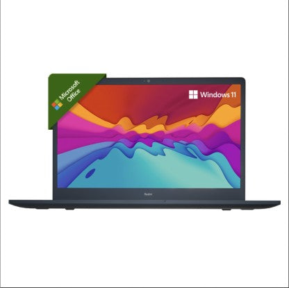 REDMIBOOK PRO CORE I3 11TH GEN - (8 GB/256 GB SSD/WINDOWS 11 HOME) THIN AND LIGHT LAPTOP  (15.6 INCH, CHARCOAL GRAY, 1.8 KG, WITH MS OFFICE)[Like New]