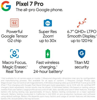 GOOGLE PIXEL 7 PRO (HAZEL, 128 GB)  (12 GB RAM)