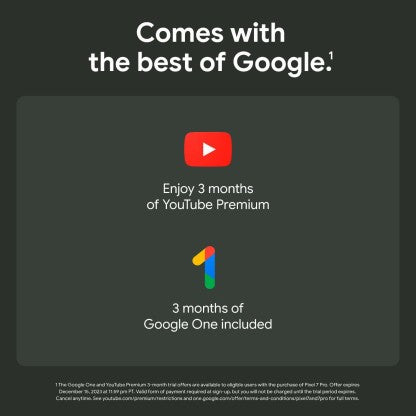 GOOGLE PIXEL 7 PRO (HAZEL, 128 GB)  (12 GB RAM)