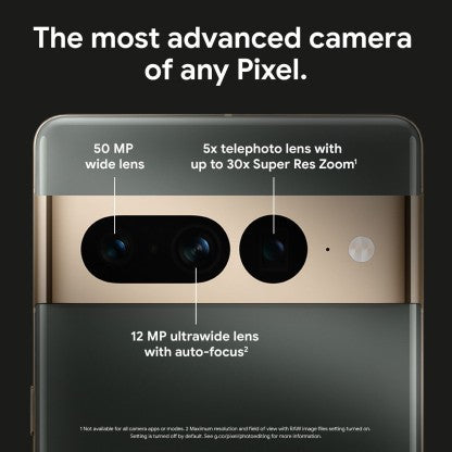 GOOGLE PIXEL 7 PRO (HAZEL, 128 GB)  (12 GB RAM)