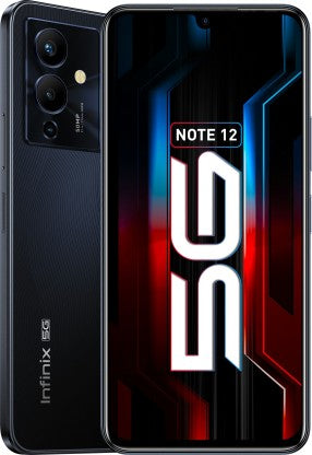 INFINIX NOTE 12 5G (FORCE BLACK, 64 GB)  (6 GB RAM) [Like New]