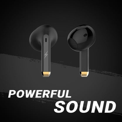 FIRE-BOLTT FIRE PODS NINJA G301 EARBUDS TWS HD CALLS, POWER BASS, IWP TECHNOLOGY BLUETOOTH HEADSET  (BLACK, TRUE WIRELESS)