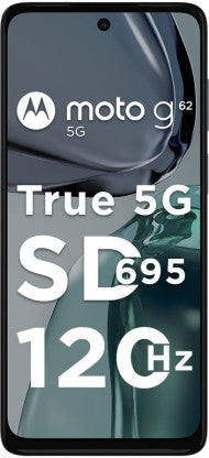 MOTOROLA G62 5G (MIDNIGHT GRAY, 128 GB)  (6 GB RAM)