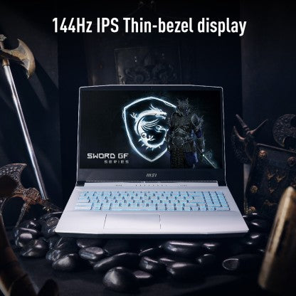 MSI SWORD 15 CORE I5 12TH GEN - (16 GB/512 GB SSD/WINDOWS 11 HOME/4 GB GRAPHICS/NVIDIA GEFORCE RTX 3050 TI/144 HZ) SWORD 15 A12UD-471IN GAMING LAPTOP  (15.6 INCH, WHITE, 2.25 KG)[Like New]