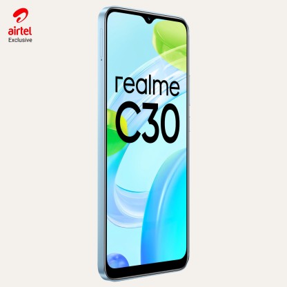 REALME C30 LOCKED WITH AIRTEL PREPAID (LAKE BLUE, 32 GB)  (3 GB RAM) [Like New]