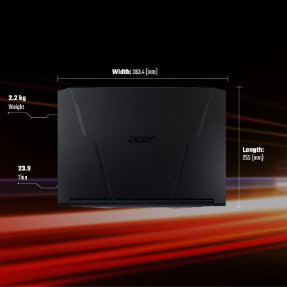 ACER NITRO 5 RYZEN 5 HEXA CORE AMD R5-5600H - (8 GB/512 GB SSD/WINDOWS 11 HOME/4 GB GRAPHICS/NVIDIA GEFORCE RTX 3050) /AN515-45/ AN515-45-R23Z GAMING LAPTOP  (15.6 INCH, SHALE BLACK, 2.2 KG)