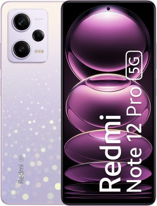 REDMI NOTE 12 PRO 5G (STARDUST PURPLE, 128 GB)  (6 GB RAM)