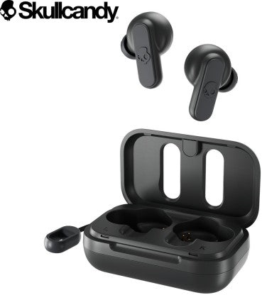 SKULLCANDY DIME TRULY WIRELESS IN EAR EARBUDS WITH MICROPHONE BLUETOOTH HEADSET  (CHILL GREY, TRUE WIRELESS)