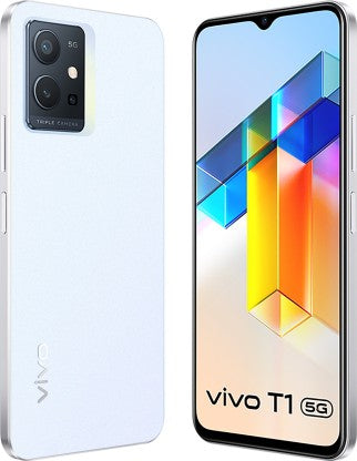 VIVO T1 5G (SILKY WHITE, 128 GB)  (6 GB RAM) [Like New]