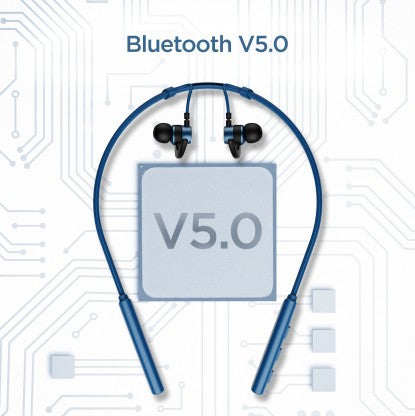 BOAT ROCKERZ 235V2/238 WITH ASAP CHARGE AND UPTO 8 HOURS PLAYBACK BLUETOOTH HEADSET  (BLUE, IN THE EAR)