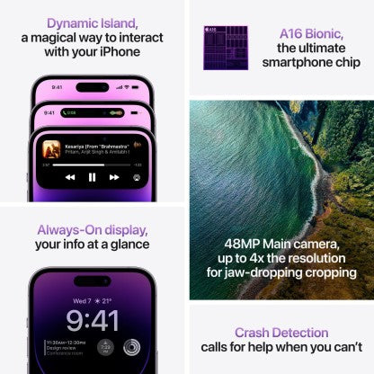 APPLE IPHONE 14 PRO MAX (DEEP PURPLE, 128 GB)