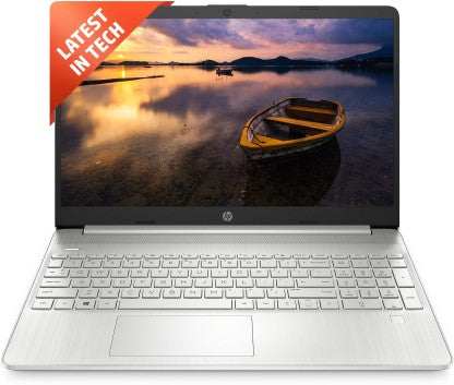 HP 15S INTEL CORE I5 12TH GEN - (8 GB/512 GB SSD/WINDOWS 11 HOME) 15S-FQ5111TU THIN AND LIGHT LAPTOP  (15.6 INCH, NATURAL SILVER, 1.69 KG, WITH MS OFFICE)[Like New]