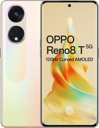 OPPO RENO8T 5G (SUNRISE GOLD, 128 GB)  (8 GB RAM)