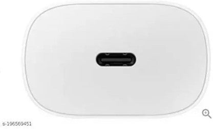 SAMSUNG ORIGINAL 25W , USB -C COMPATIBLE POWER ADAPTOR FOR ALL SAMSUNG DEVICES (FAST CHARGE 2.0)  (WHITE)