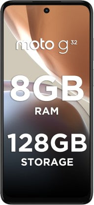 MOTOROLA G32 (MINERAL GRAY, 128 GB)  (8 GB RAM)