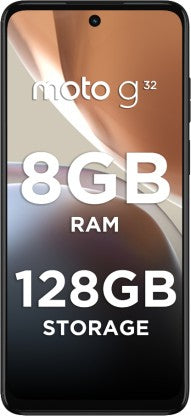 MOTOROLA G32 (SATIN SILVER, 128 GB)  (8 GB RAM)