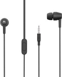 MOTOROLA PACE 200 (SH047) WIRED HEADSET  (BLACK, IN THE EAR)