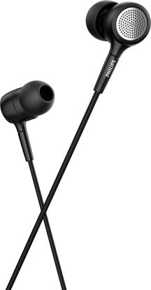 PHILIPS SHE1515BK/94/IN-SHE1515BK/94 WIRED HEADSET  (BLACK, IN THE EAR)