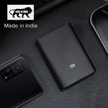 MI 10000 MAH POWER BANK (22.5 W, FAST CHARGING)  (BLACK, LITHIUM POLYMER)