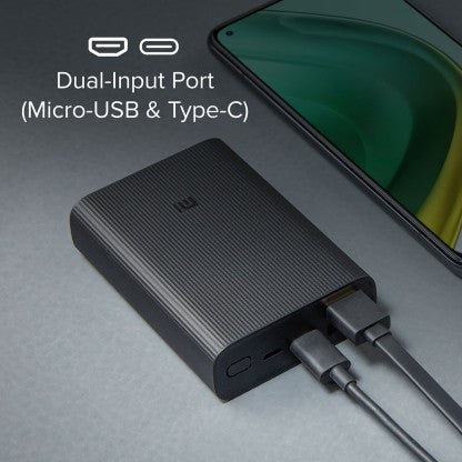 MI 10000 MAH POWER BANK (22.5 W, FAST CHARGING)  (BLACK, LITHIUM POLYMER)
