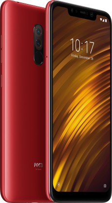 POCO F1 (Rosso Red, 128 GB)  (6 GB RAM)