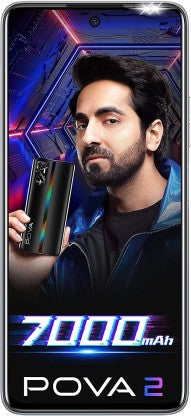 TECNO POVA 2 (ENERGY BLUE, 64 GB)  (4 GB RAM) [Like New]