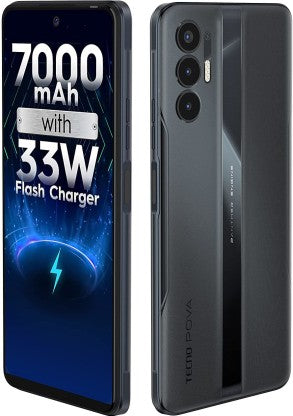 TECNO POVA 3 (ECO BLACK, 128 GB)  (6 GB RAM)
