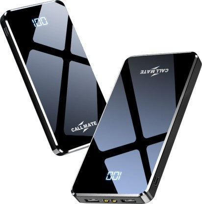 CALLMATE 10000 MAH POWER BANK (15 W, FAST CHARGING)  (BLACK, LITHIUM POLYMER)