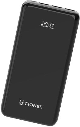 GIONEE 20000 MAH POWER BANK (22.5 W, FAST CHARGING)  (BLACK, LITHIUM POLYMER)