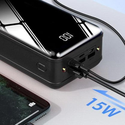 CALLMATE 50000 MAH POWER BANK (15 W, FAST CHARGING)  (BLACK, LITHIUM POLYMER)