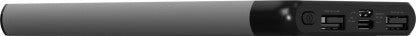 GIONEE 10000 MAH POWER BANK (15 W, FAST CHARGING)  (GREY/GUN METAL GREY, LITHIUM POLYMER)