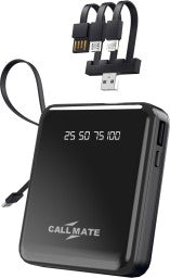 CALLMATE 10000 MAH POWER BANK (12 W, FAST CHARGING)  (BLACK, LITHIUM POLYMER)
