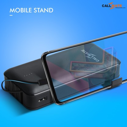 CALLMATE 20000 MAH POWER BANK (18 W, FAST CHARGING)  (BLACK, LITHIUM POLYMER)