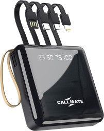 CALLMATE 10000 MAH POWER BANK (15 W, FAST CHARGING)  (BLACK, LITHIUM POLYMER)