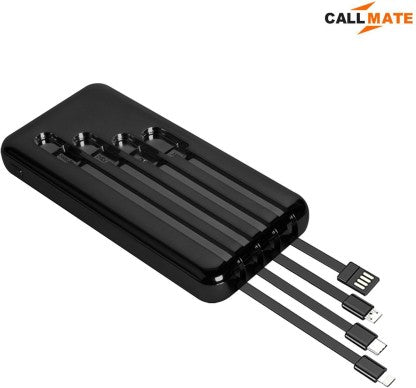 CALLMATE 10000 MAH POWER BANK (15 W, FAST CHARGING)  (BLACK, LITHIUM POLYMER)