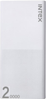 INTEX 20000 MAH POWER BANK (10 W, FAST CHARGING)  (WHITE, LITHIUM POLYMER)